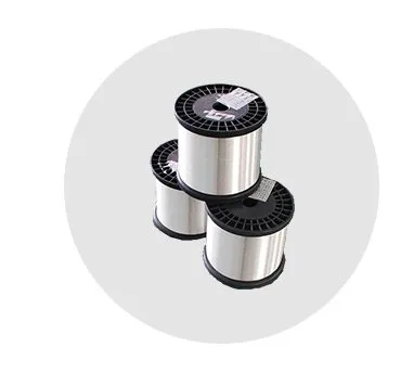 Silver-colored plated conductor wire